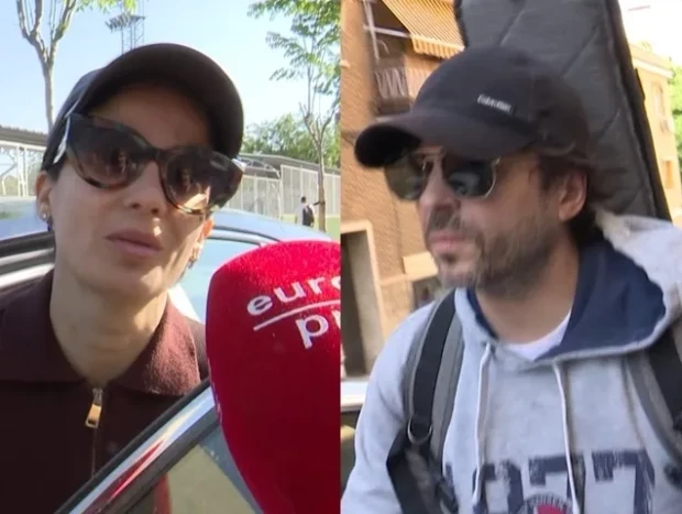 Ana Herminia y Ángel Cristo Jr. en un montaje de EP.