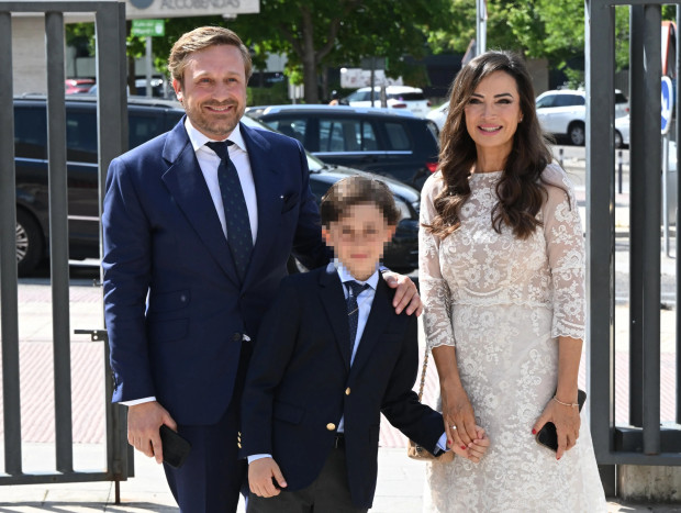 Juan Peña, Sonia González y su hijo Tristán en una imagen juntos de redes