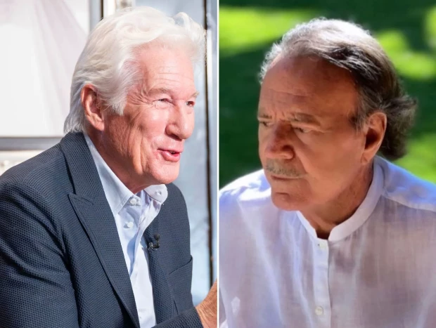 Julio Iglesias y Richard Gere.
