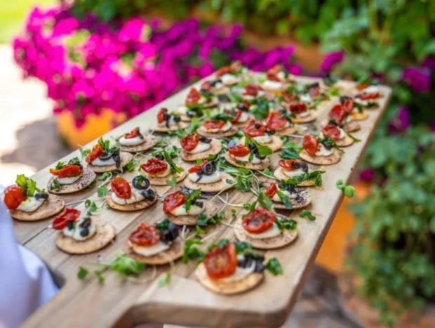 Menú de boda en el Castillo de Batres