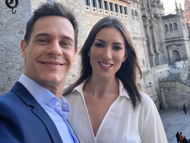 Christian Gálvez y Patricia Pardo, enamorados en una imagen de redes