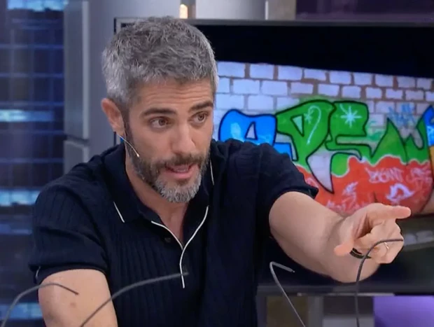 Roberto Leal en 'El Hormiguero', hablando de sus graffitis.