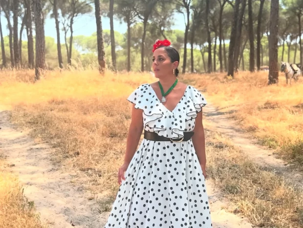 Anabel Pantoja en 'El Rocío'