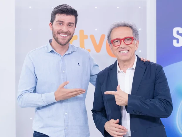 Jordi Huratdo con Rodrigo Vázquez.