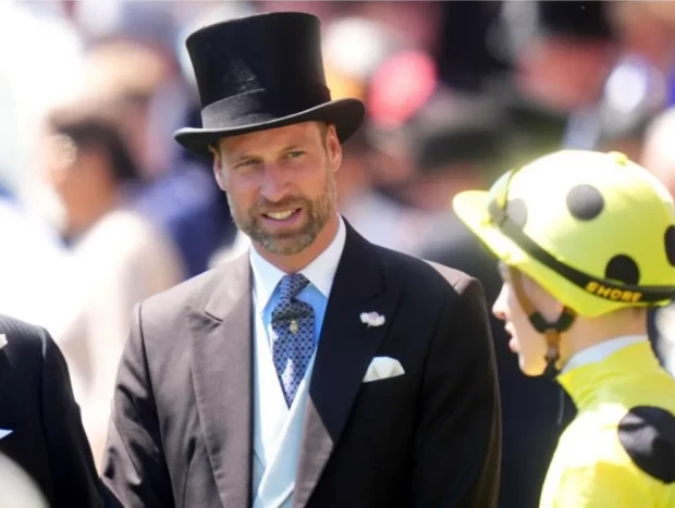El príncipe Guillermo en las carreras del 'Royal Ascot'