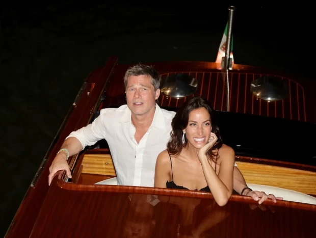 Brad Pitt y su novia