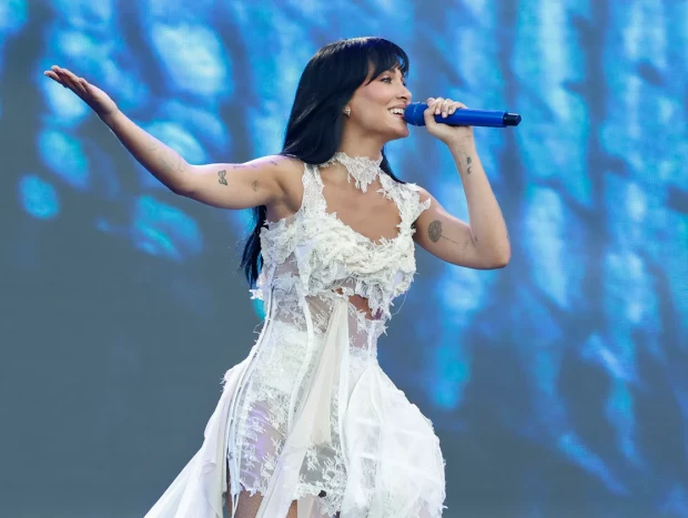 Aitana en su concierto en Barcelona