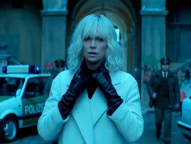 Charlize Theron en la película 'Atomica'.