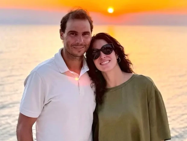 Rafa Nadal y Mery Perelló