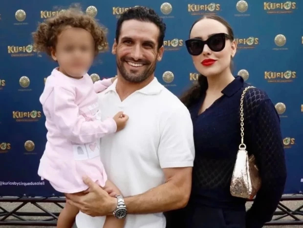 Ivana Rodríguez y su familia