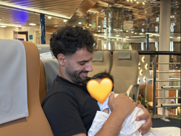 Isa Pantoja y Asraf Beno disfrutan de su primer viaje con su hijo Cairo en Marruecos