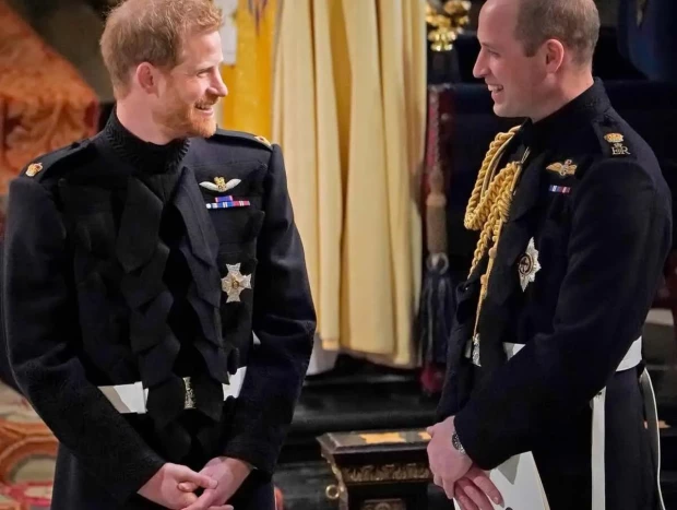 El príncipe Guillermo y el príncipe Harry