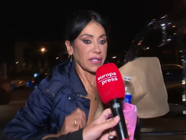 Maite Galdeano a la salida de '¡De viernes!' (Imagen: EP).