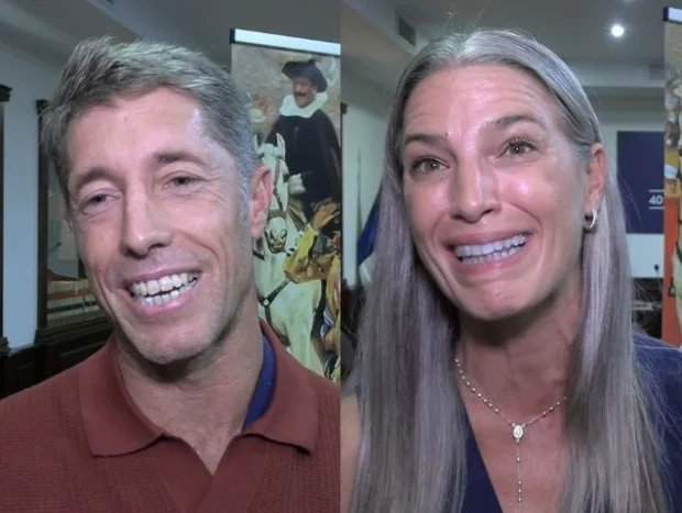 Manuel Escribano y Laura Sánchez en una imagen de EP.
