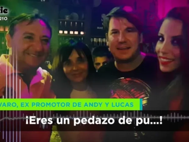 El exproductor de Andy y Lucas con la que fuera su pareja, María José, Lucas y Soraya (expareja de Lucas)