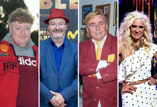 Paco Porras, Leonardo Dantés, Tony Genil y Loly Álvarez, rostros más famosos del 'Tamarismo'.