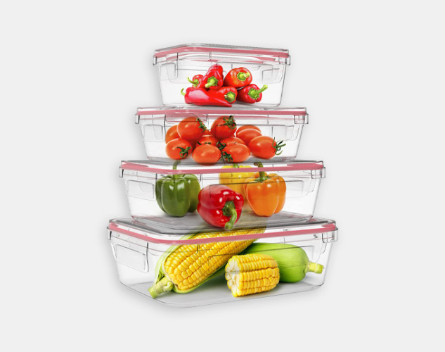 Tuppers de cristal