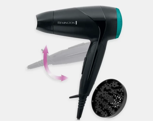 Secador de pelo compacto y plegable para viaje – Remington D1500
