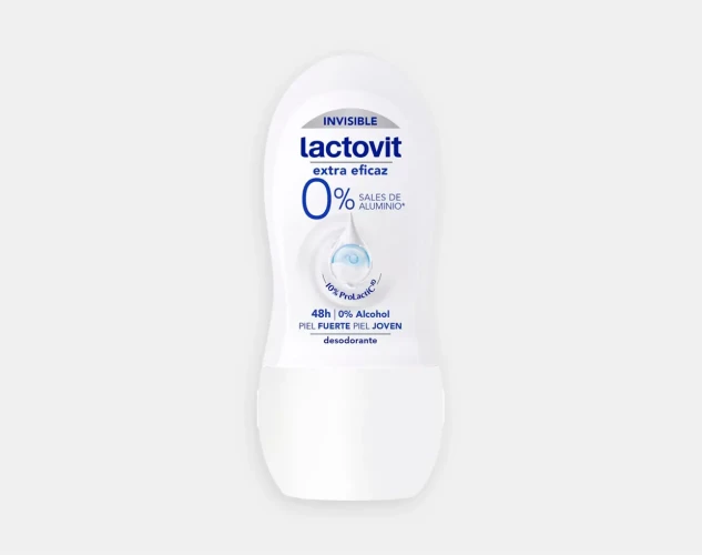 Desodorante en roll-on sin alcohol ni sales de aluminio, suave y eficaz