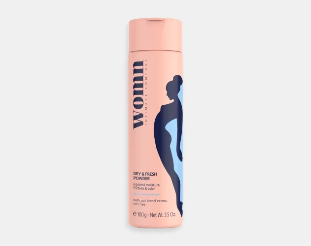 Polvo íntimo sin talco womn DRY & FRESH – Protección contra rozaduras y humedad