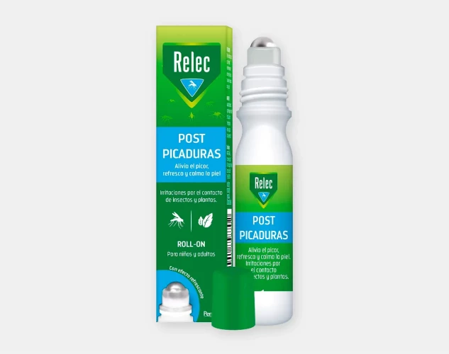 Roll-on calmante post picaduras con mentol y extractos naturales