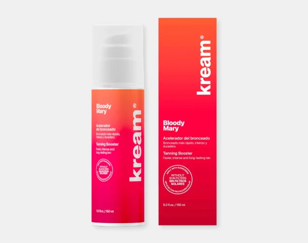 Acelerador de bronceado corporal en crema para un tono más intenso
