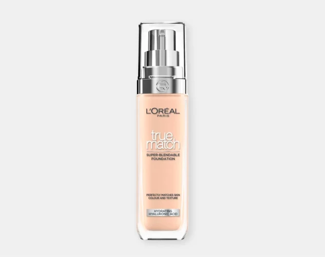 Base de maquillaje True Match con SPF17, acabado natural