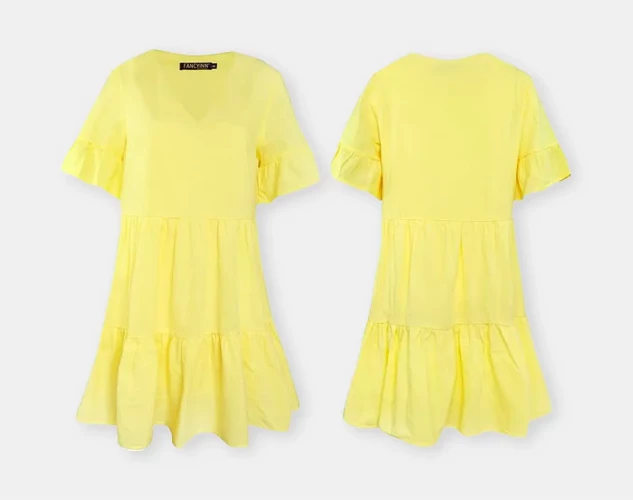 vestido mini abrir