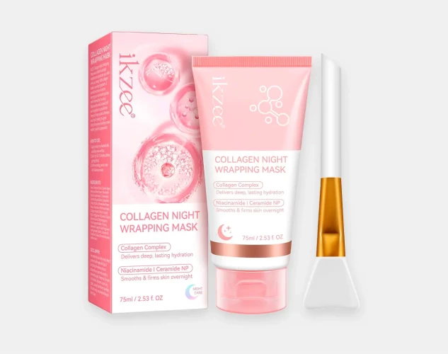 Mascarilla facial con colágeno para noche – Hidratación y firmeza mientras duermes
