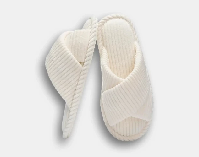 Zapatillas de casa mujer con memory foam y suela antideslizante.