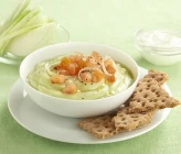 Crema de yogur y aguacates