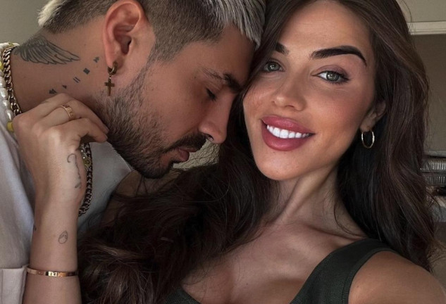Violeta y Fabio, antes de saber que serían papás