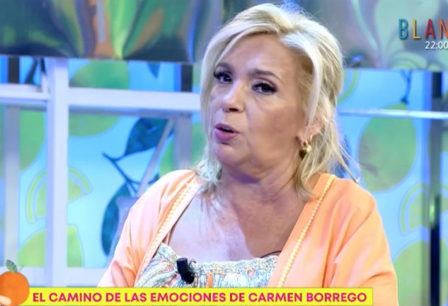 Carmen Borrego, esta tarde en 'Sálvame Diario'