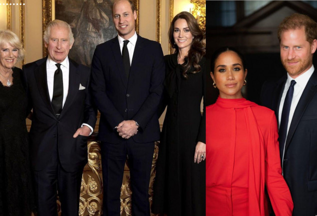La familia real está más dividida que nunca.