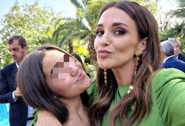Paula Echevarria con su hija Daniella