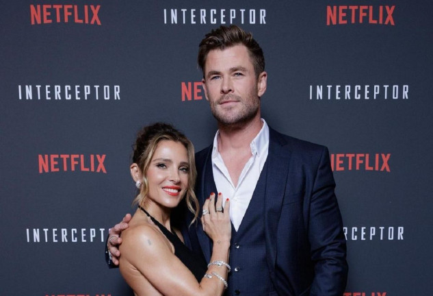 Chris Hemsworth junto a su inseparable mujer, Elsa Pataky.
