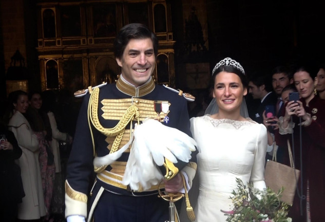 Rodrigo Fontcuberta y Ana Sainz se ha dado el "sí, quiero" este sábado, 18 de febrero.