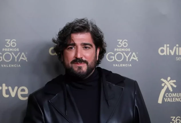 Antonio Orozco en los Premios Goya 2021 donde fue nominado.
