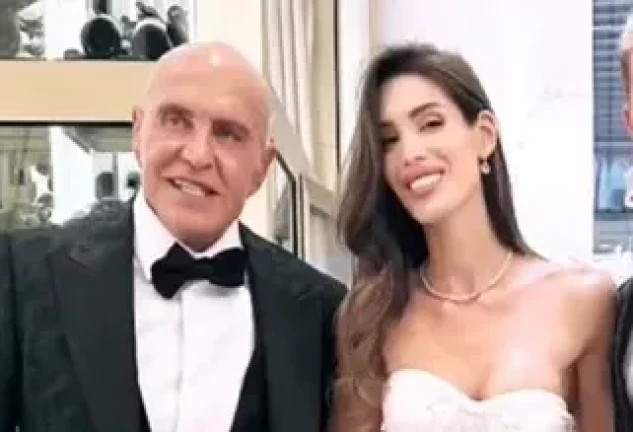Kiko Matamoros y Marta López Álamo durante la cena de su boda (Instagram)