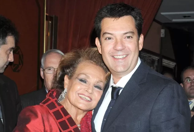 Carmen Sevilla y su hijo, Augusto Algueró Jr.