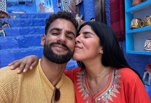Asraf Beno e Isa Pantoja durante su escapada a Marruecos (Instagram)