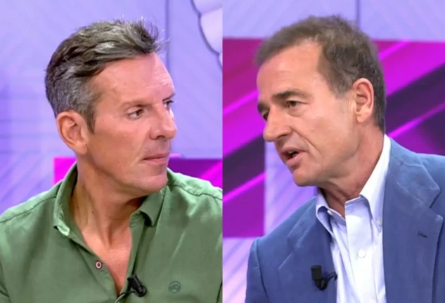 Joaquín Prat y Alessandro Lequio han tenido un encontronazo en directo (Telecinco)