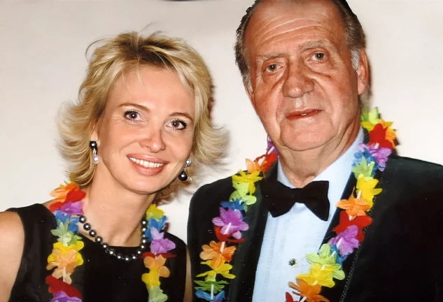 Juan Carlos y Corinna, en un momento de su relación.