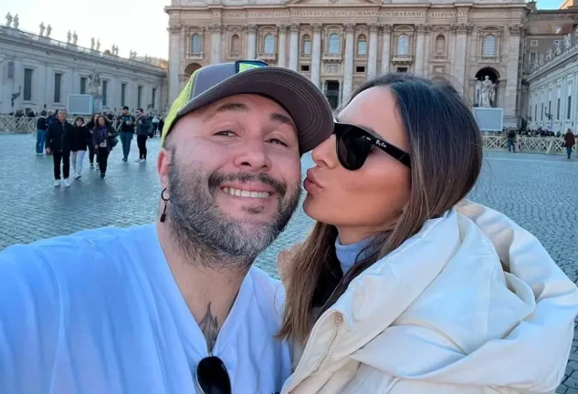 Kiko Rivera e Irene Rosales en Roma.