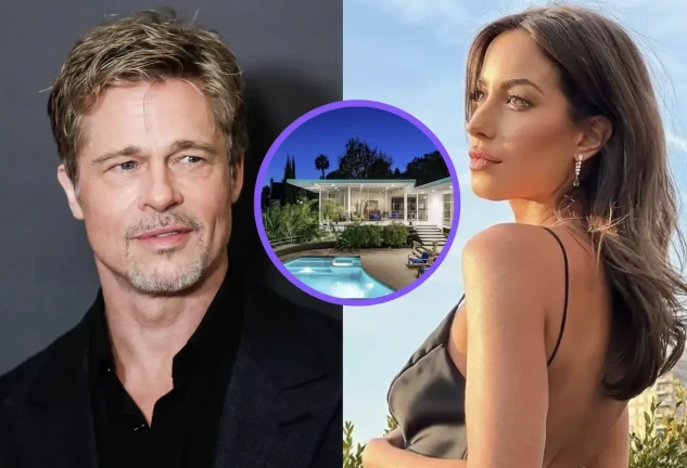 Brad Pitt Ines de Ramon Mansion viven juntos