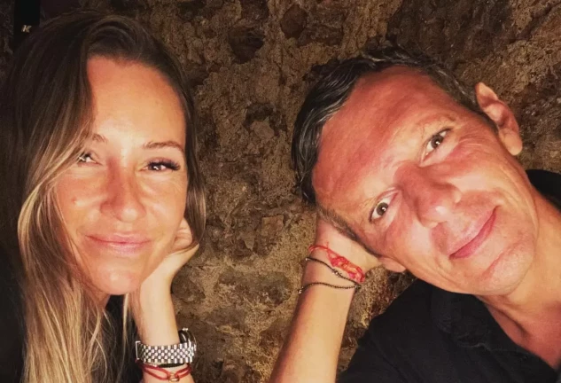 Joaquín Prat y su novia, Alexia Pla, muy enamorados.