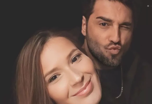 David Bustamante y Yana Olina