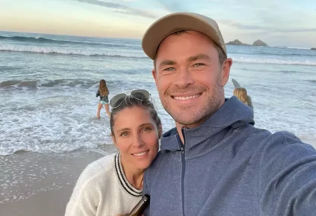 Chris Hemsworth y Elsa Pataky fotos románticas.