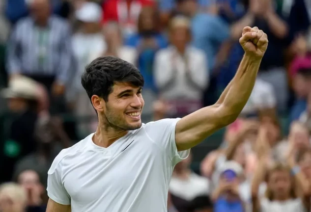 Carlos Alcaraz, suspendido su partido en el Masters 1000 de Cincinatti debido a la lluvia.