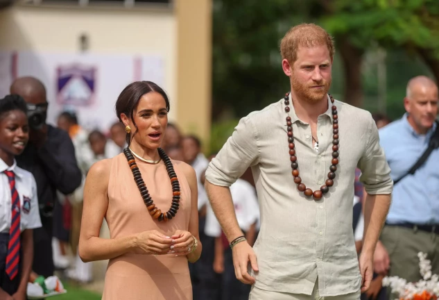 Meghan Markle y el príncipe Harry.